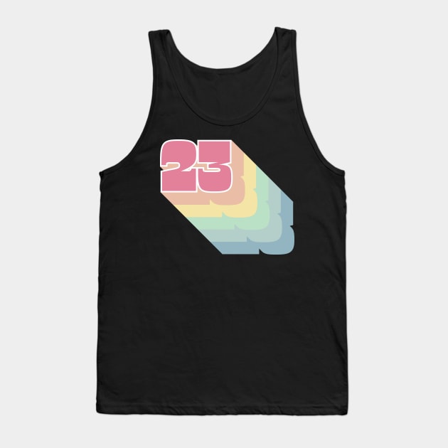 23 Tank Top by n23tees